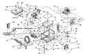 Page B Diagram and Parts List for 9585-3  Briggs and Stratton Pressure Washer
